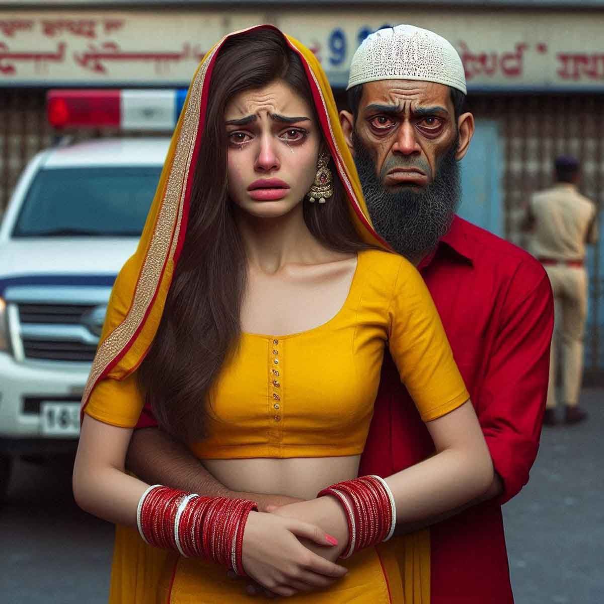 UP: Azim Ali forces Hindu girl to convert to Islam, perform Nikah, family assaults her for not following Islamic customs, FIR registered