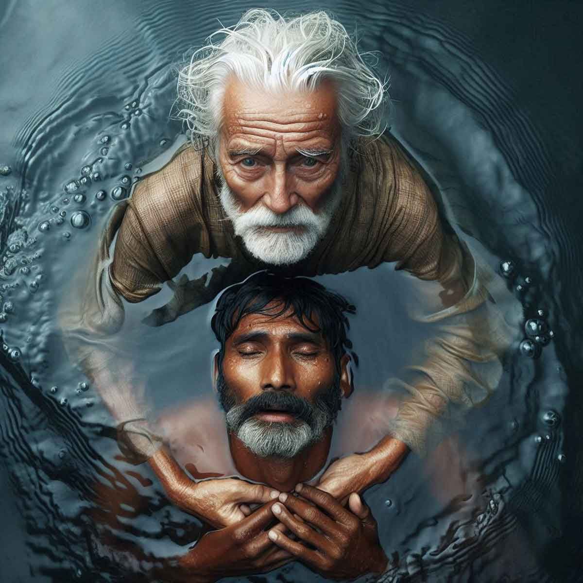 Retired Indian Navy MARCOS rushes to save drowning man: 'A true soldier'