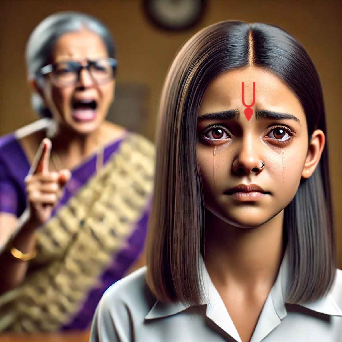 WB: Parents protest after Govt school teacher prohibits student from wearing tilak, student alleges vegetarian students forced to eat non-veg food in mid-day meal