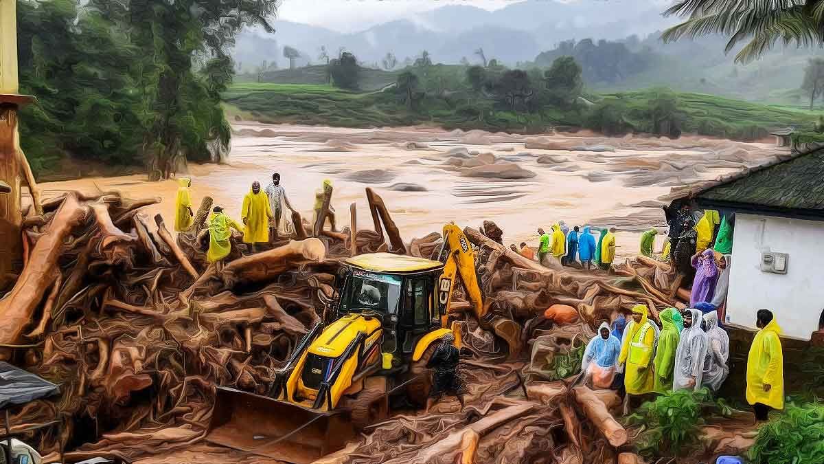 Kerala: Death toll in landslides in Wayanad district reaches 150; dog squad, army, navy, air force, and NDRF join rescue efforts