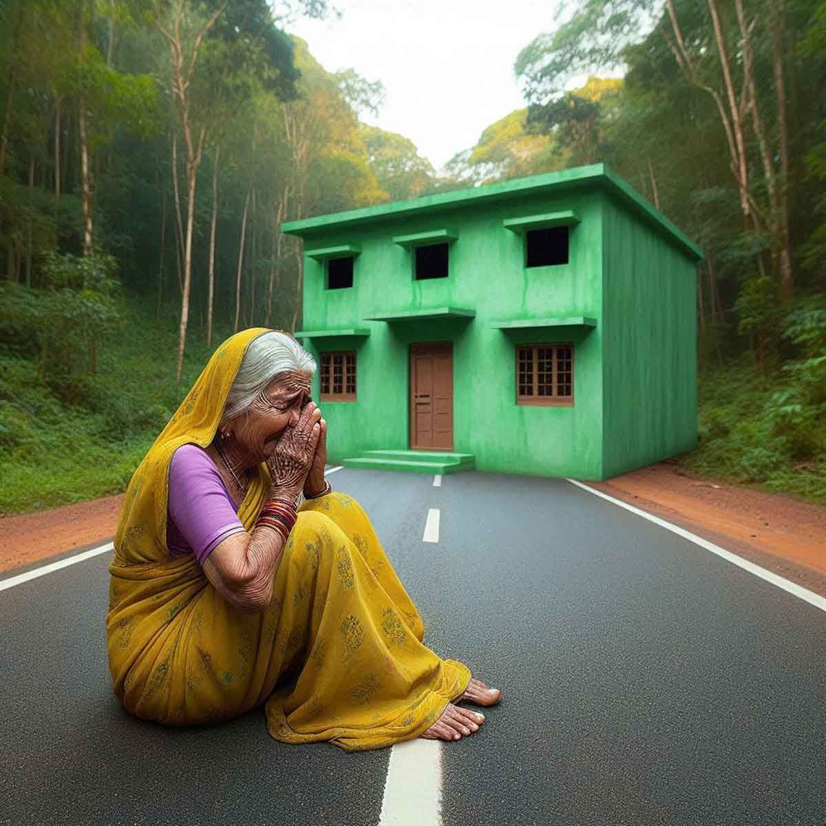 ‘How will we go to the hospital’: Lives of 25 Hindu families in Bangladesh come to a standstill after Sohail builds house in the middle of road