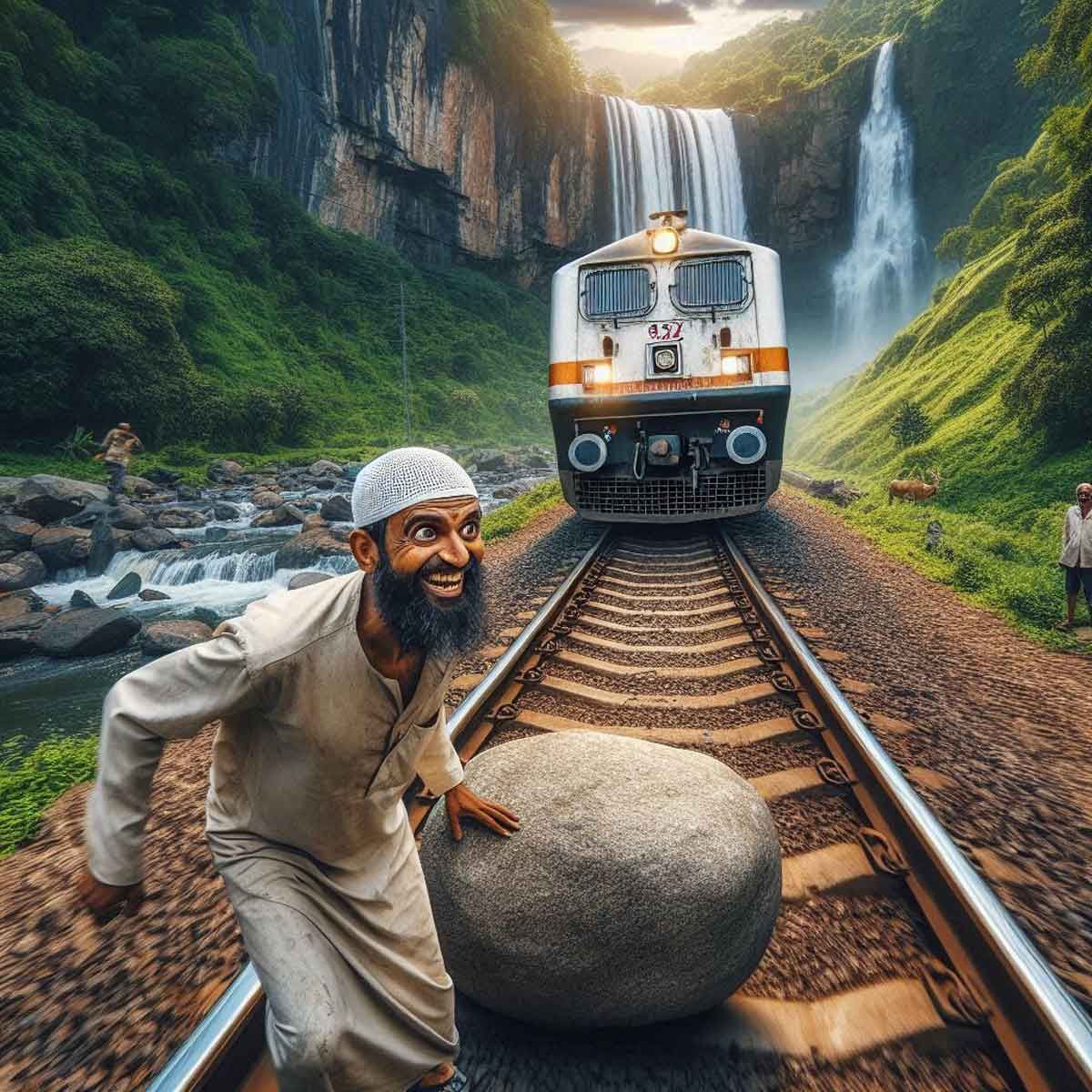 After Multiple Sabotages, Most Recently by Afsan on the Jabalpur-Nagpur Railway Line, Pakistani Terrorist Urges Jihadis to Carry Out Train Derailments in India