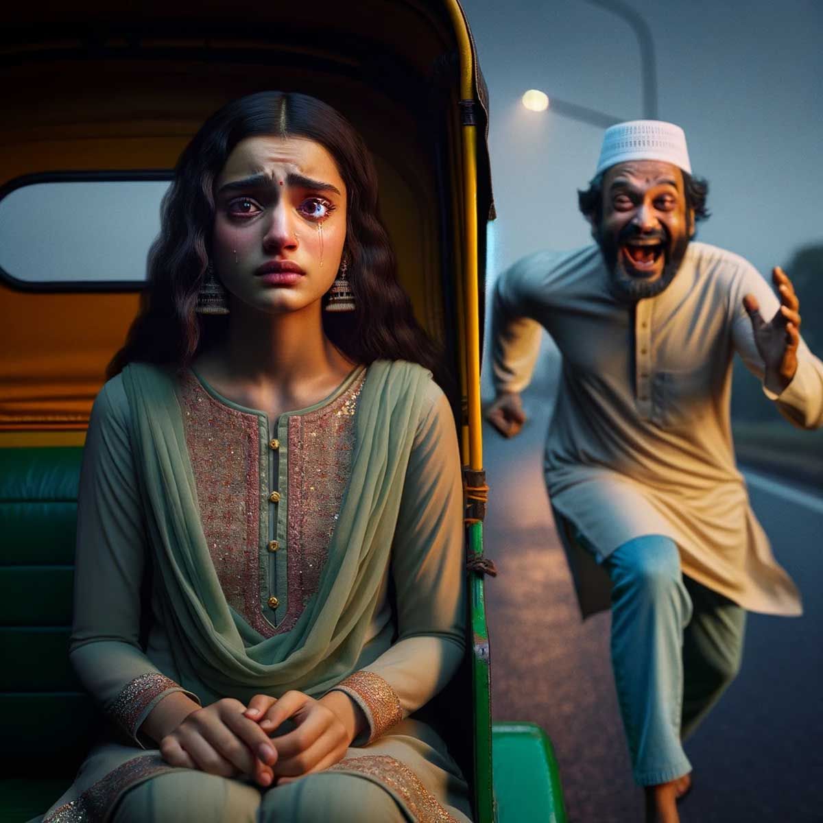 Hindu girl stalked and molested, tried to force her into car': Kadina Hanif charged with threatening Hindu youths who came to rescue