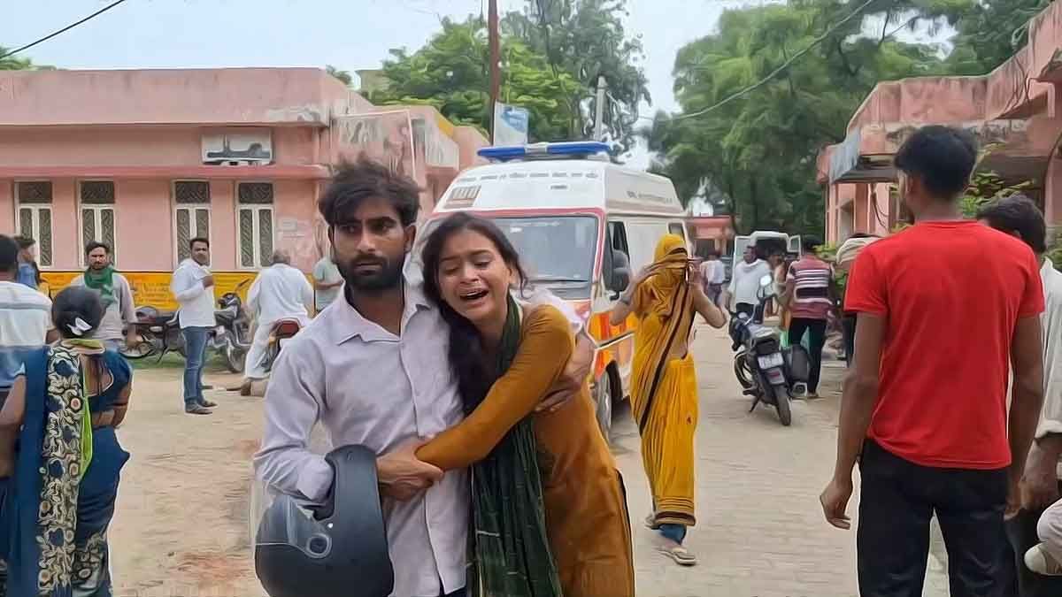 At least 116 people, including 108 women and seven children, were killed after a stampede broke out at a religious event in Uttar Pradesh's Hathras on Tuesday, officials have said.