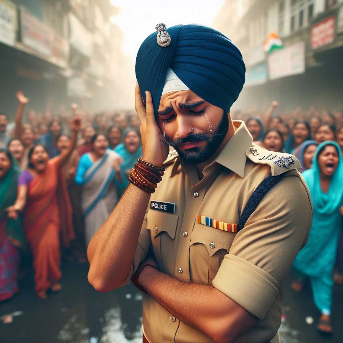 Bengal police share video to claim officer was abused with ‘Khalistani’ slur, hide replies questioning its veracity as Suvendu Adhikari threatens legal action
