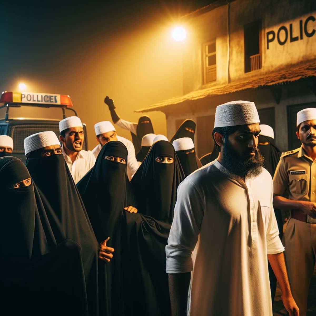 Bihar: Mob Attacks Police Station and Secures Release of Sanaullah and Three Others Arrested Over Fake Voting in Darbhanga, FIR Registered