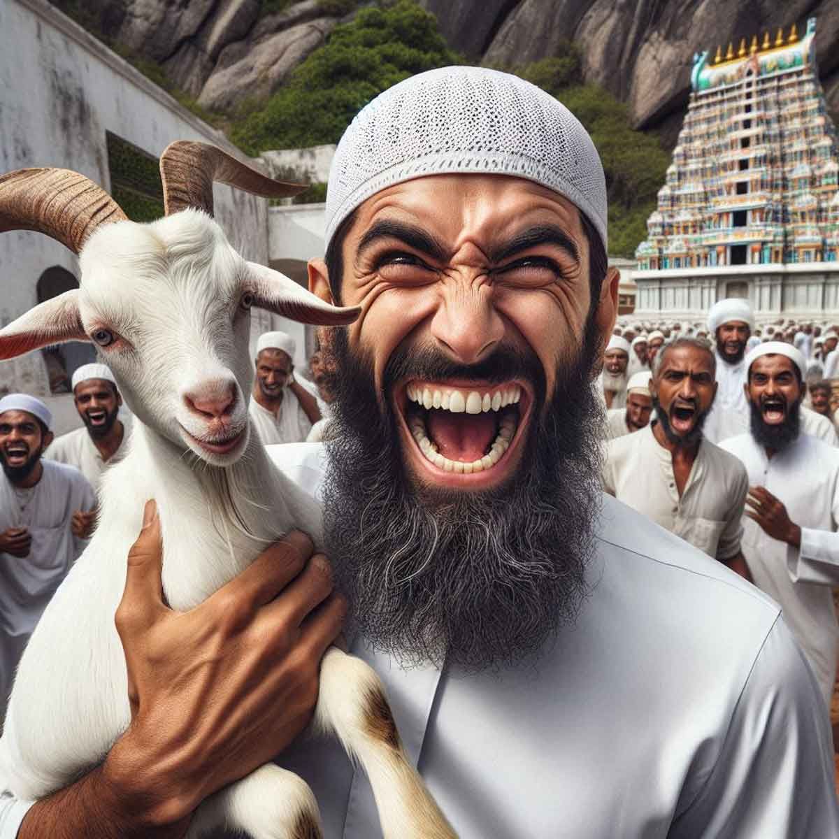 Tamil Nadu: Political Arm of Banned Islamist Outfit PFI Attempts ‘Qurbani’ Near Subramaniya Swamy Temple, Foiled by Hindu Protests