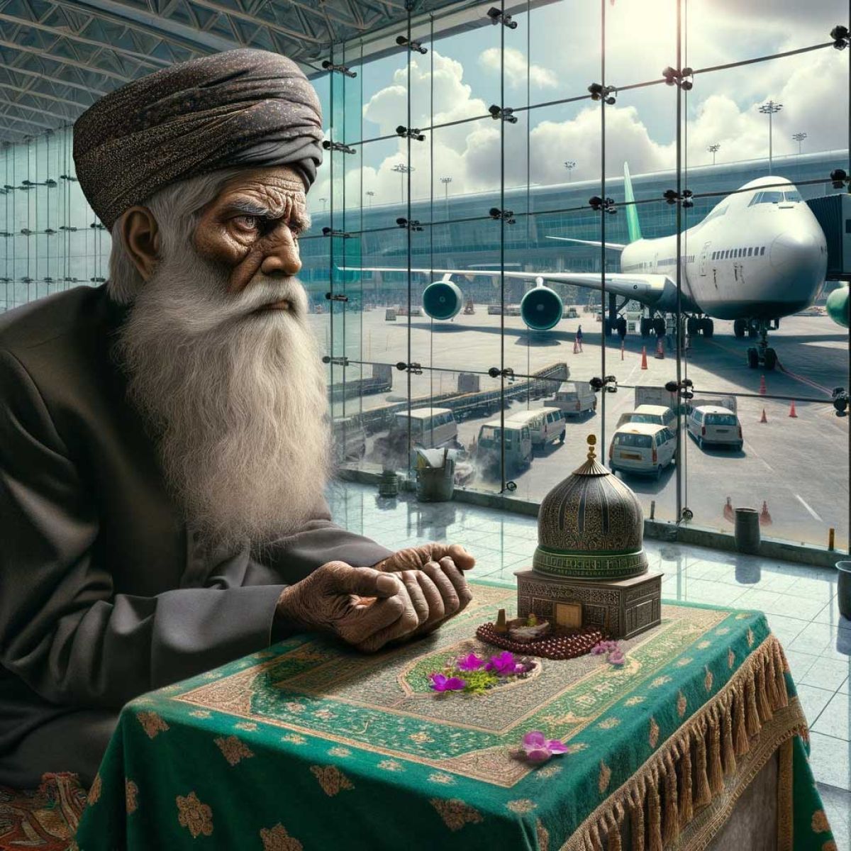 Did you know: There is a mazaar deep inside Delhi’s Indira Gandhi International Airport, uncomfortably close to the runway
