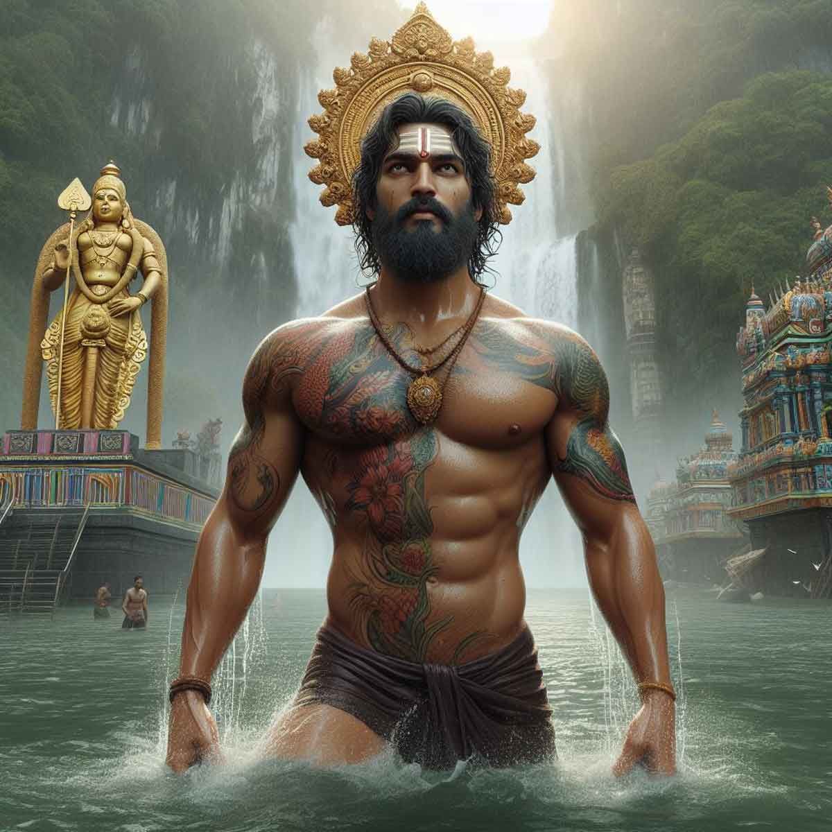 Rare Idol of Lord Murugan in Brahmasastha Form Unearthed by Boys Playing Near Tamil Nadu River
