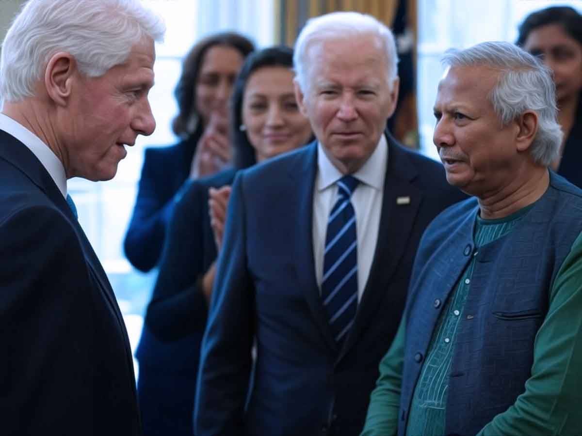 Muhammad Yunus scared of his connections with Clintons and daughter’s involvement in Biden's White House