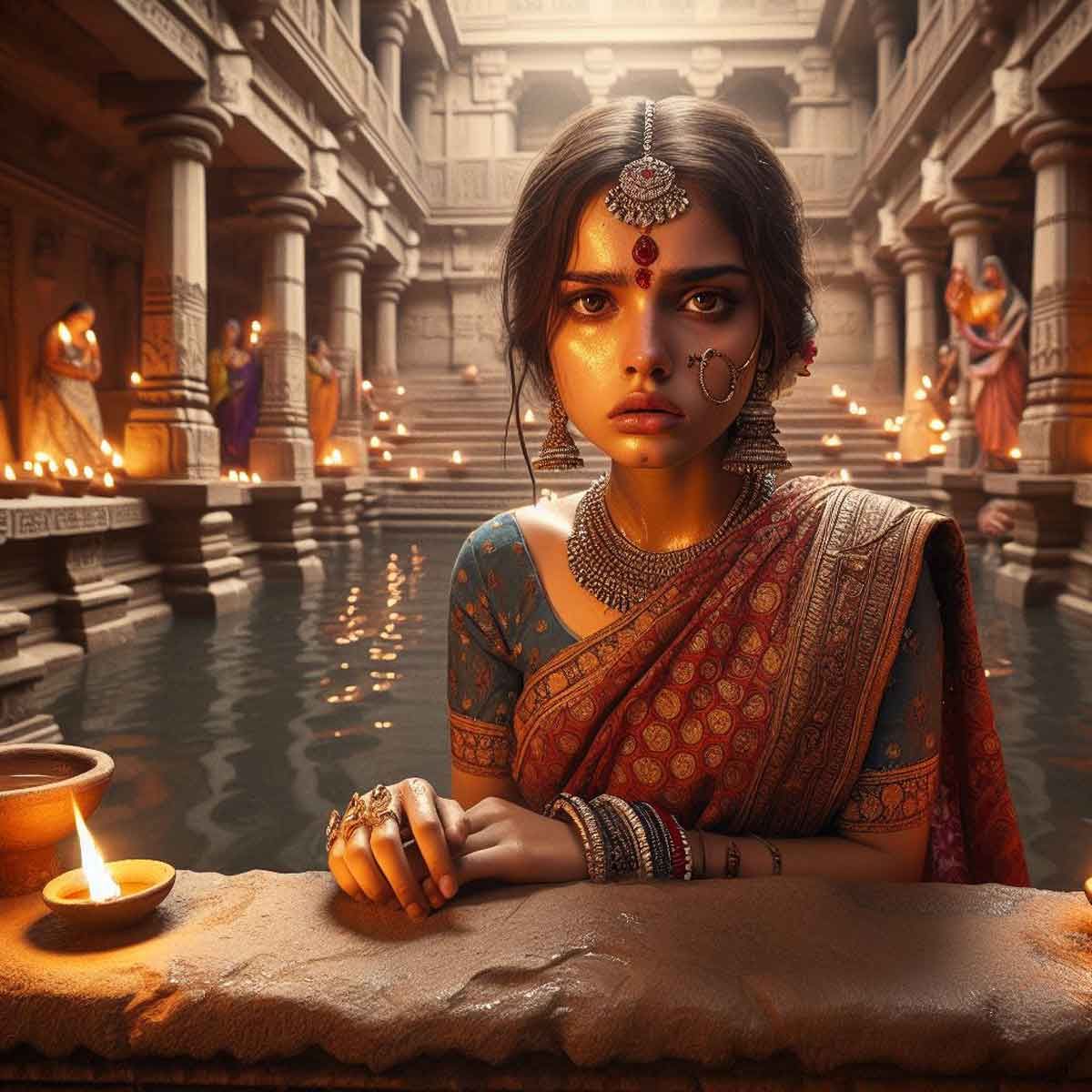 Adalaj Stepwell, Gujarat - epitomizes the sacrifice of Queen Rudabai
