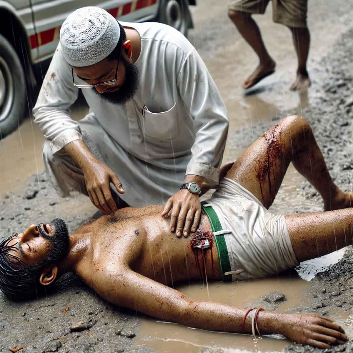 ‘Hindu, Hindu’: Islamists check dead body’s private part for circumcision, rejoice after realising that the person lynched is a Hindu, video from Bangladesh goes viral